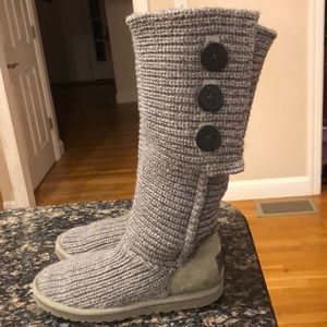 Cardi UGG boots grey size 7